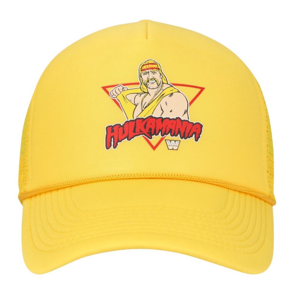 Chalk Line WWE Hulk Hogan Hulkamania Illustrated  Trucker Hat Snapback WWF WCW